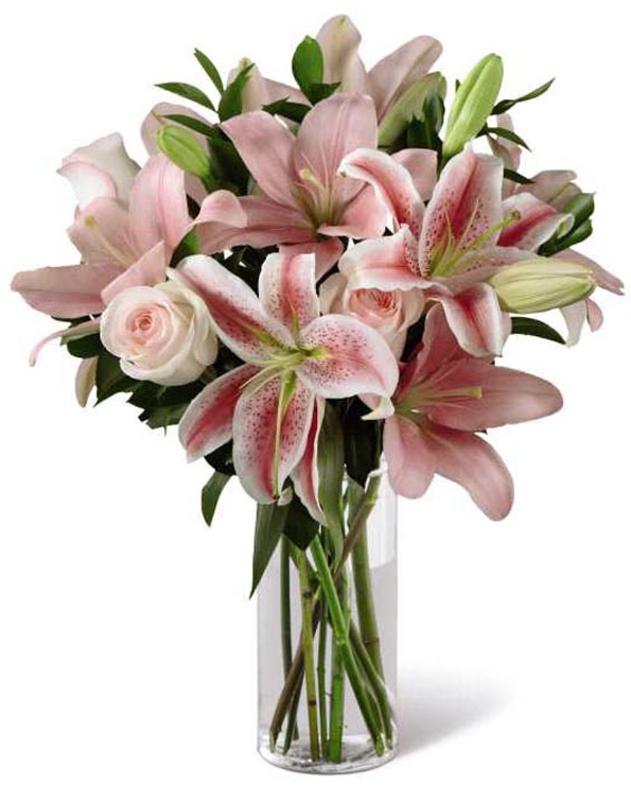 Pink Lilly bouquet